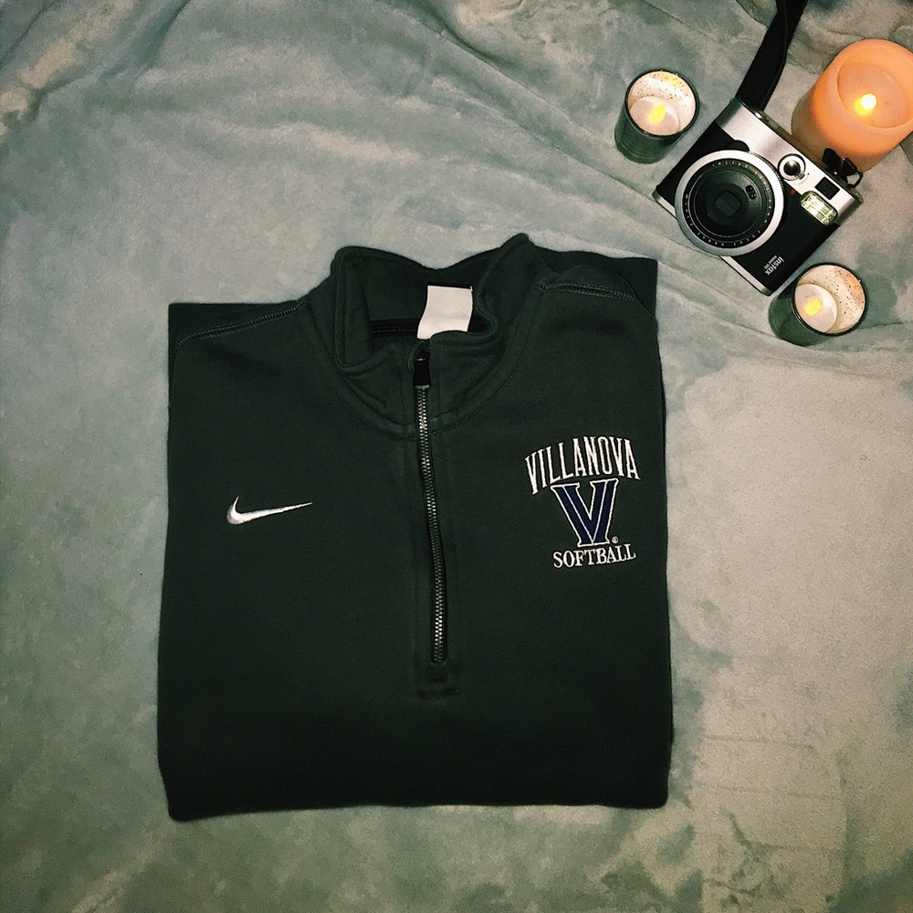 Villanova Softball Quarterzip Sweatshirt